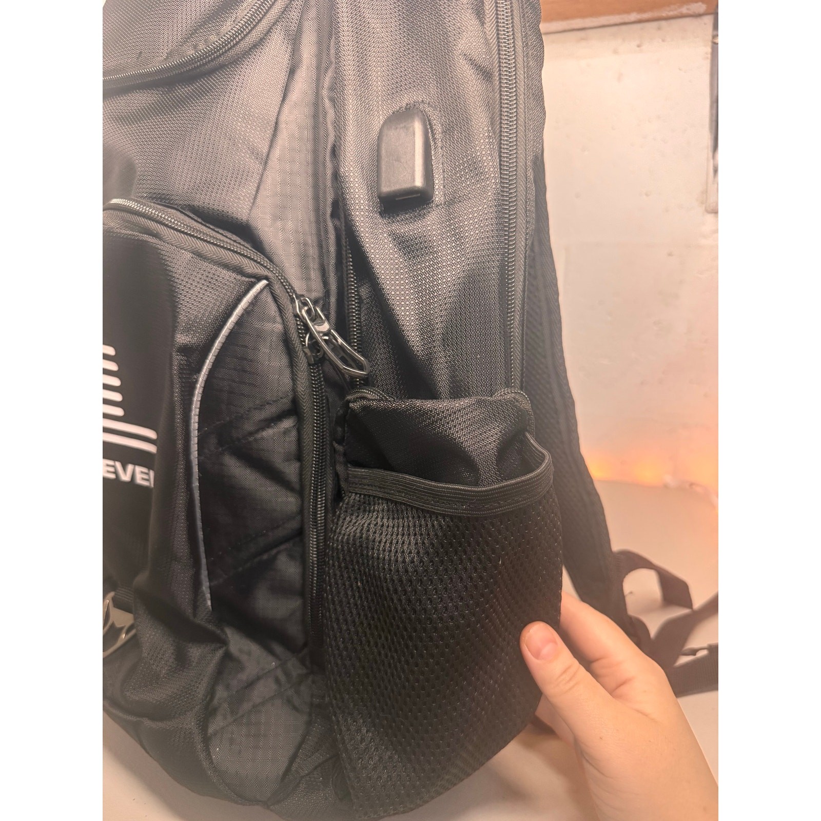 LEED’S Checkmate TSA Friendly Laptop Backpack Black Travel Business Carry On 17”