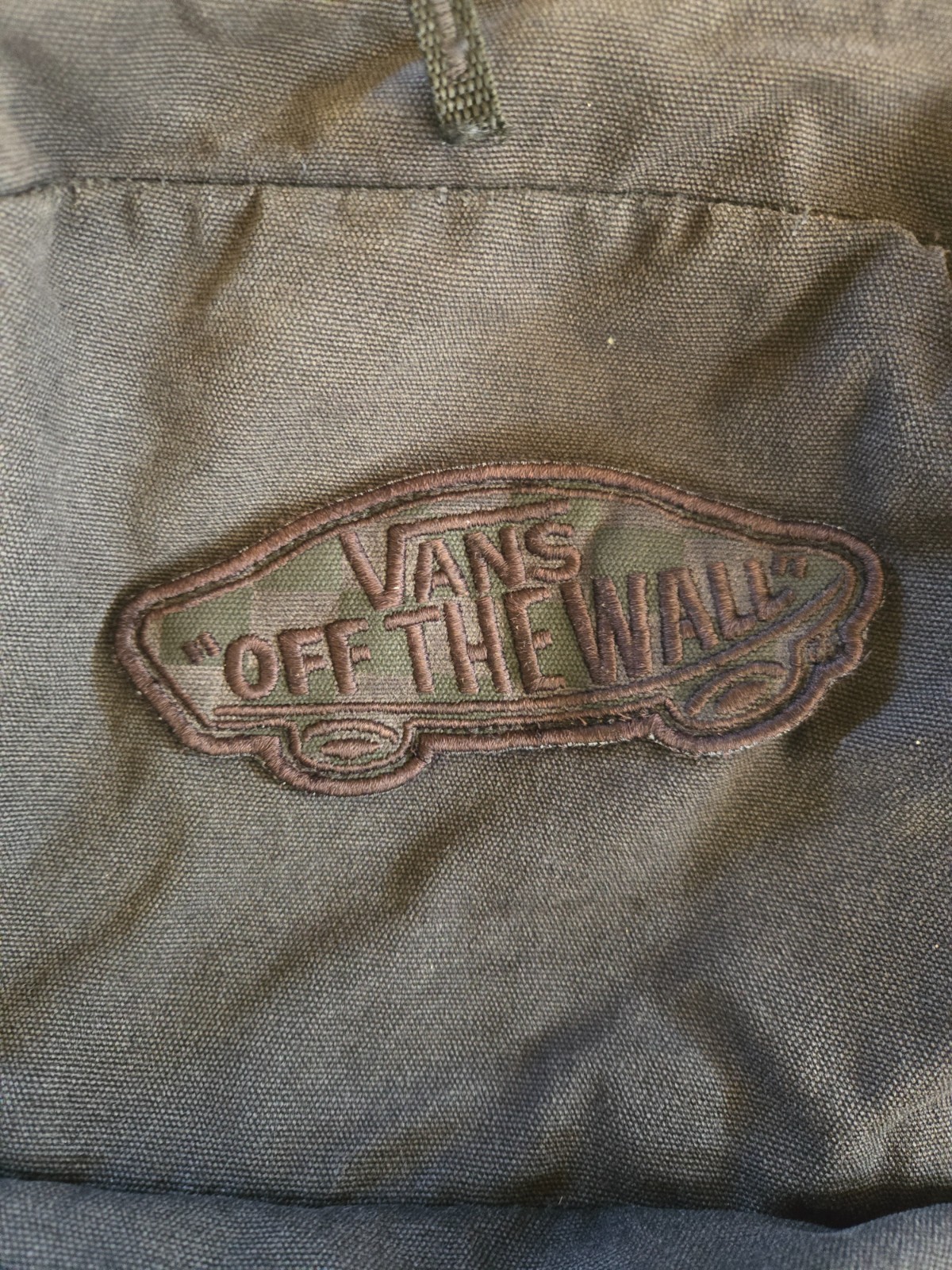 VANS BACKPACK, 16×14″, Functional but very worn! As is or repurpose