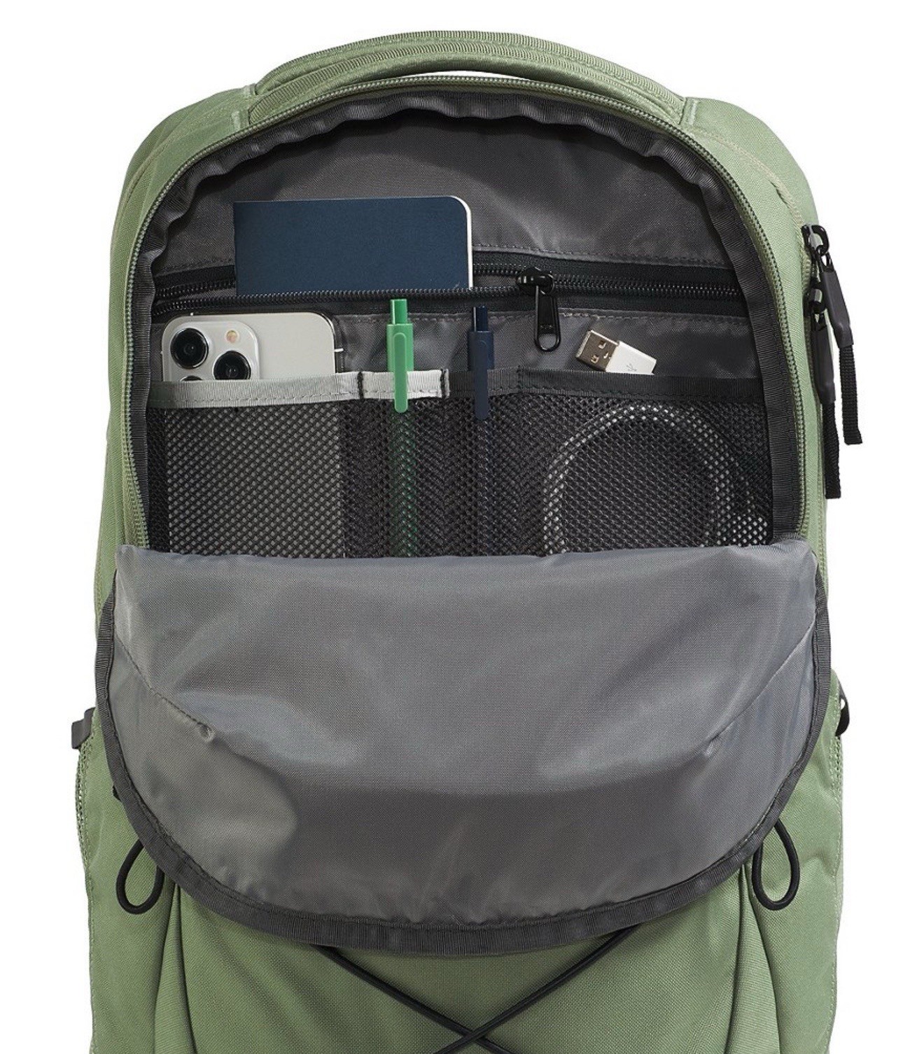 the north face backpack jester Color Bark Mist /tnf Black