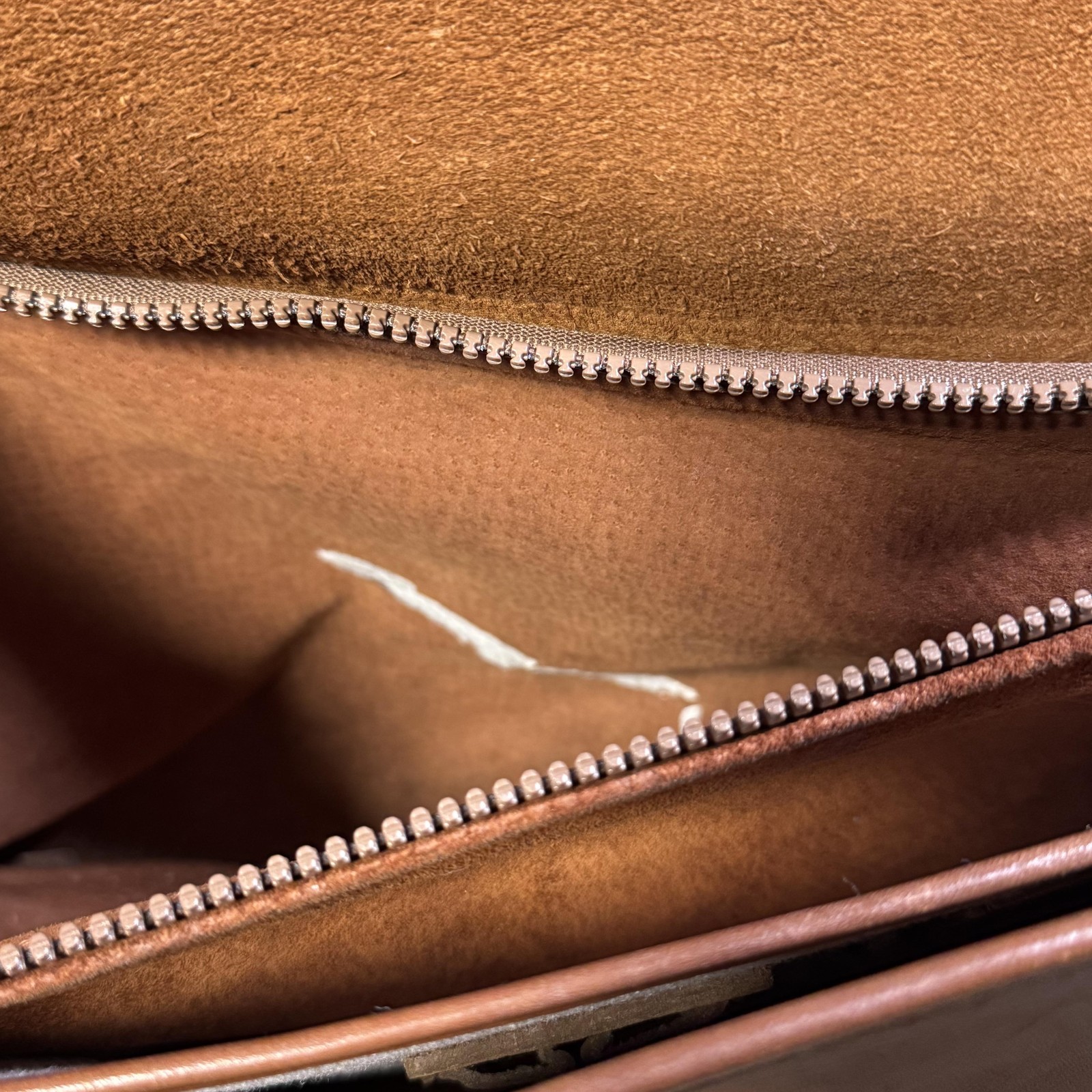 Jack Georges Leather Briefcase Bag Brown Top Handle Shoulder Laptop 16x11x5