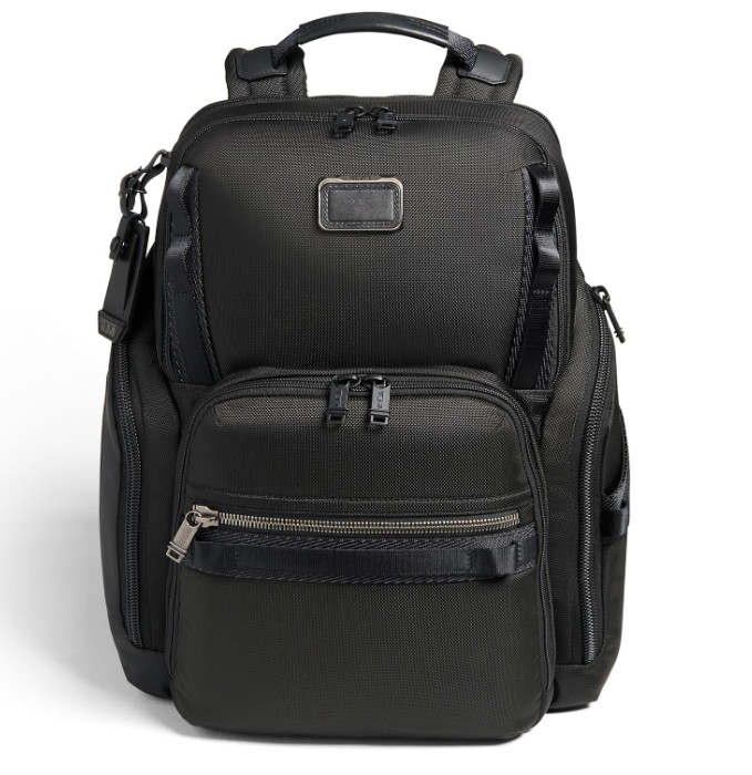 Tumi Alpha Bravo Navigation Ballistic Nylon Laptop Backpack, Black