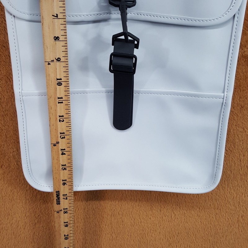 RAINS Backpack W3 Mini Light Grey Ash Waterproof Bag Minimalist Unisex