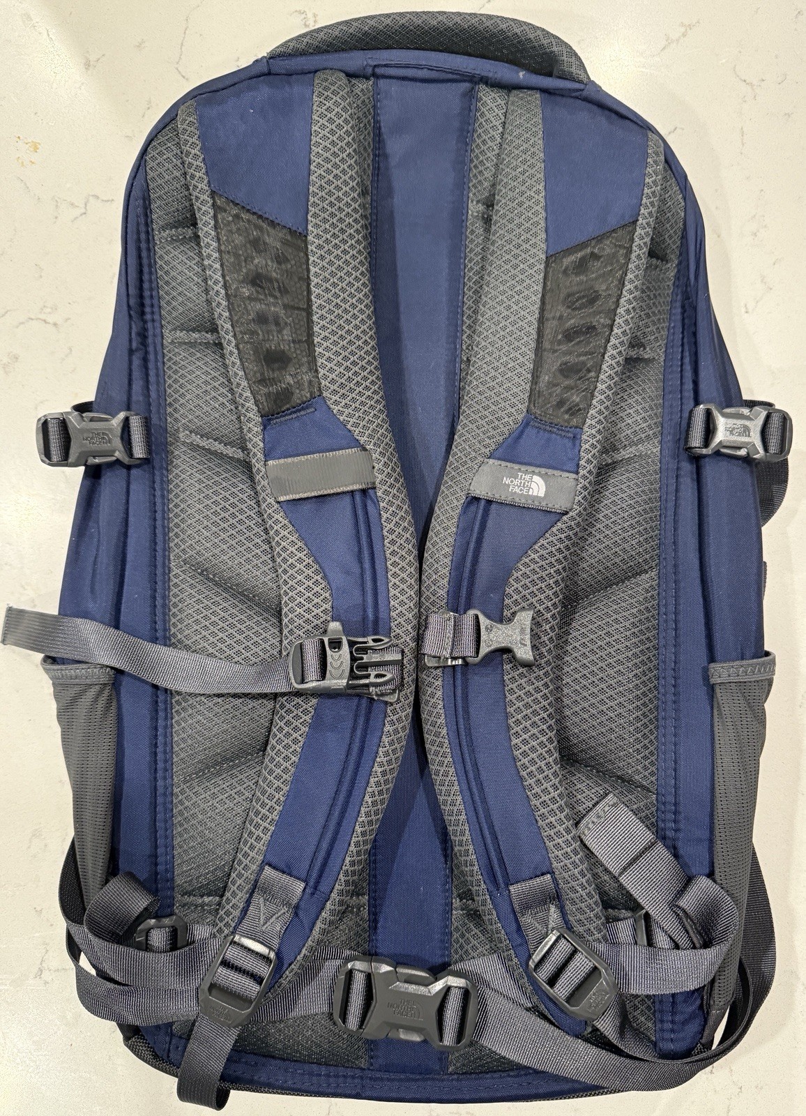 THE NORTH FACE 28L Fall Line Backpack Navy Blue & Gray Brand New