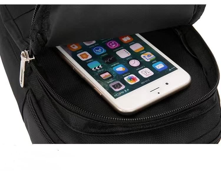 Men’s chest canvas leisure sports small backpack oxford cloth single shoulder…