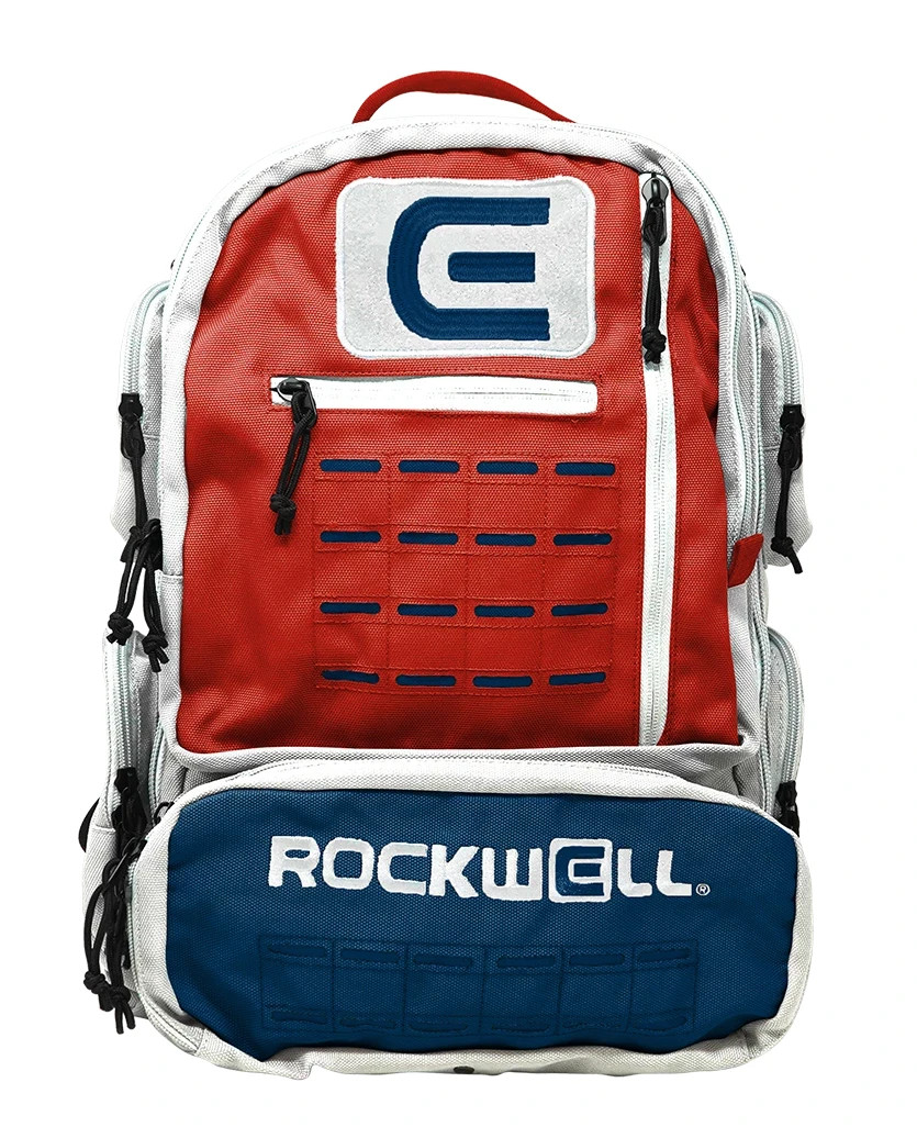 NEW Rockwell RUCK DELUXE BACKPACK 26L RED / WHITE / BLUE LIMITED EDITION RELEASE