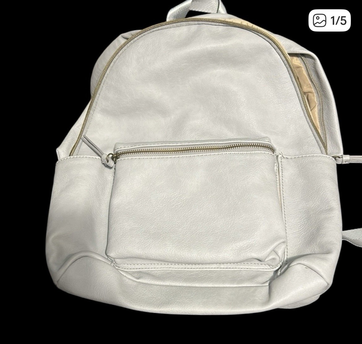 Sonoma Backpack – Light Grey – 15” x 12” x 3.5”