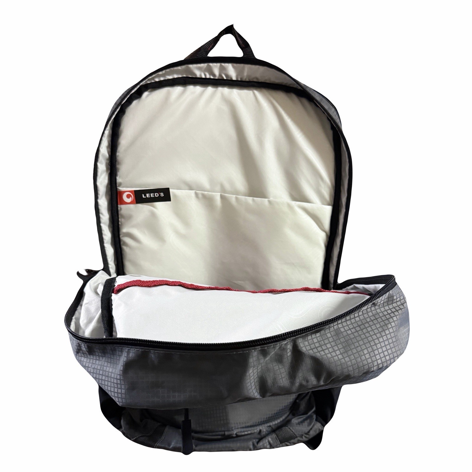 Nokia Logo Backpack Elleven Lunar 15” Tech Laptop Bag Padded Lightweight Gray