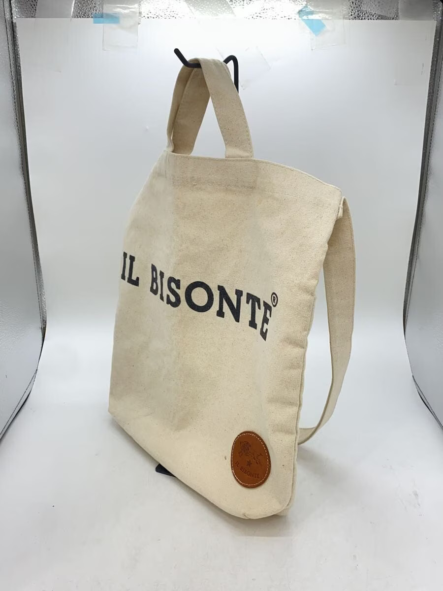 IL BISONTE Tote Bag CRM Print