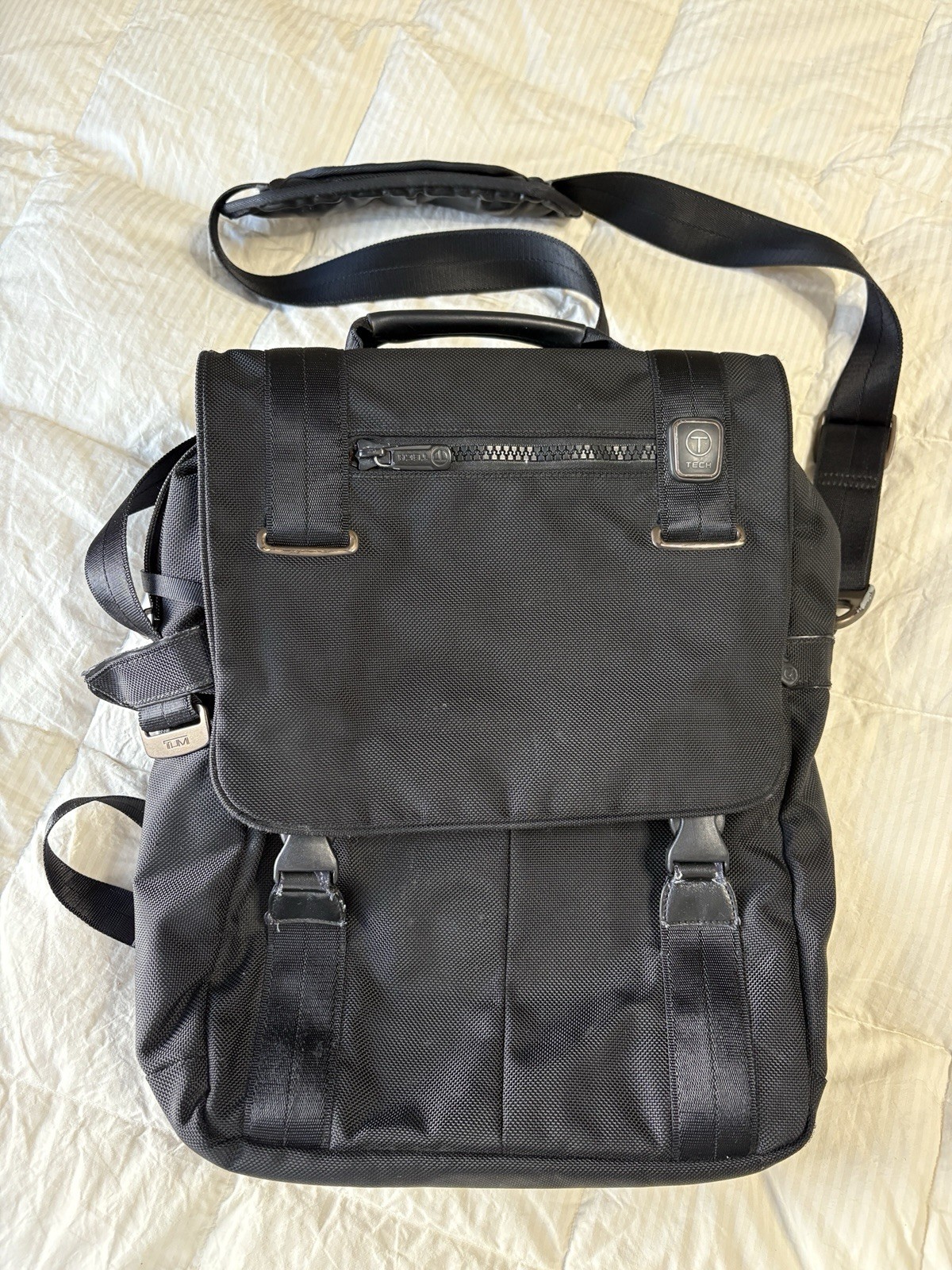 TUMI Tumi T-Tech Data Adler Convertible Laptop Briefcase Backpack