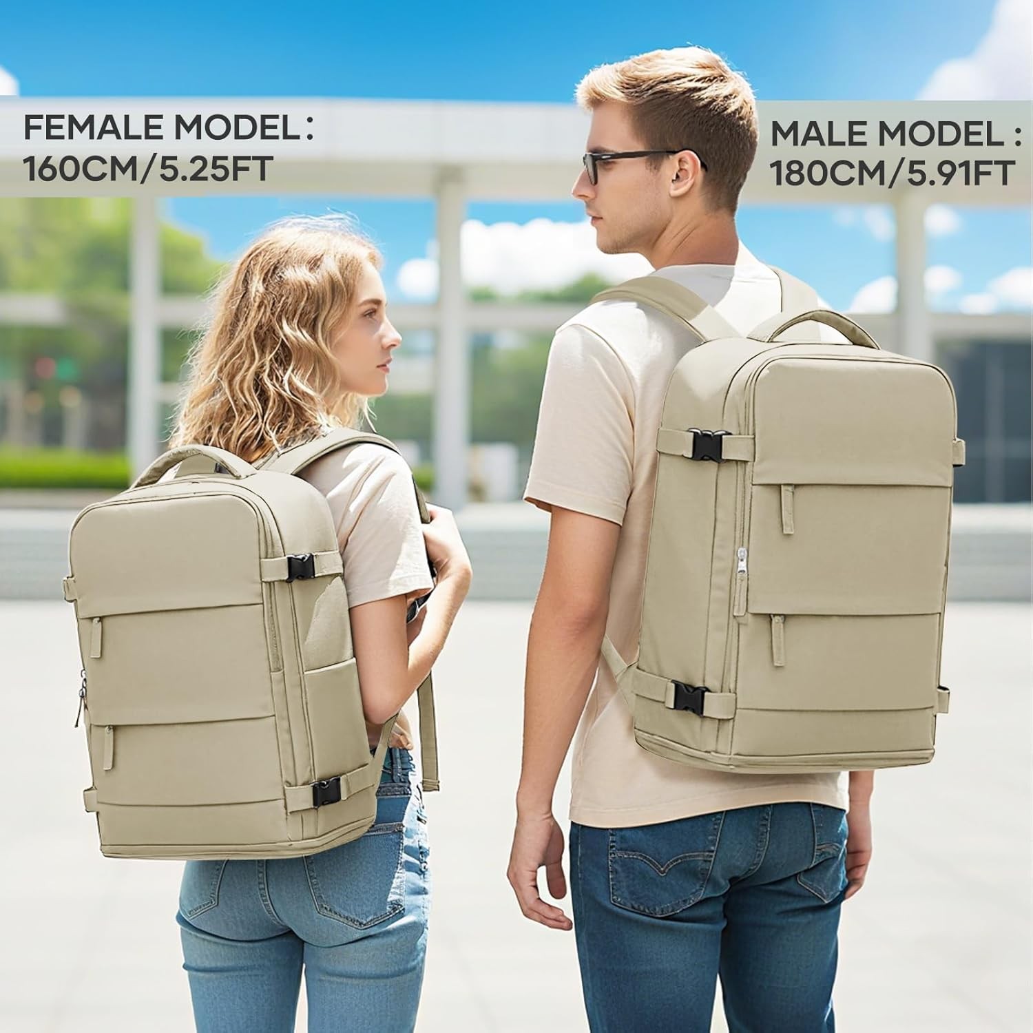 25L Travel Backpack,Carry on Backpack, Hiking Waterproof Outdoor Sports Rucksack