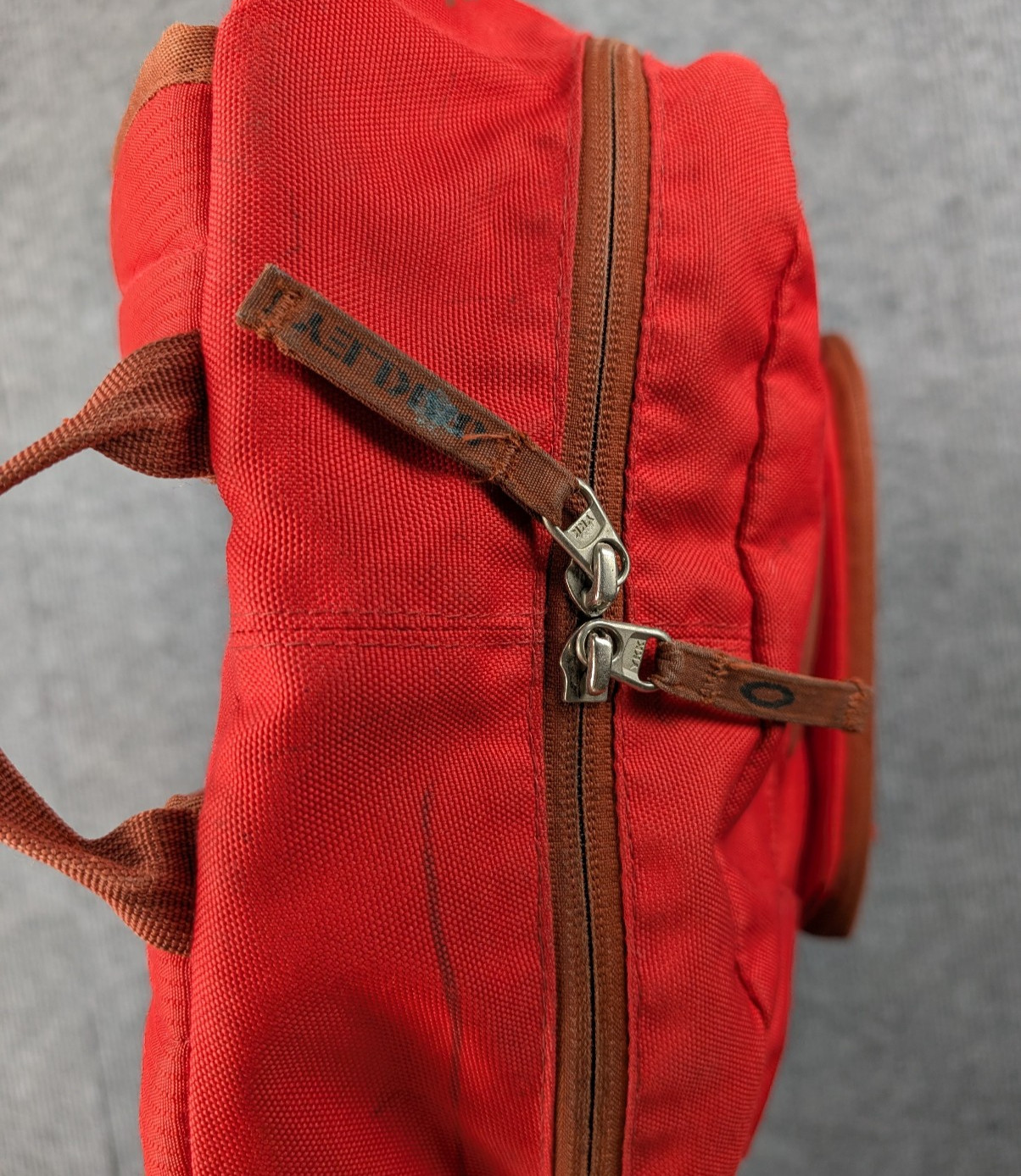 Oakley Works Backpack Vintage Ripstop Utility Pockets Y2K Software Red Thrash