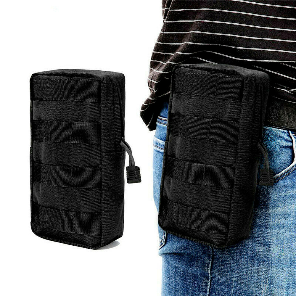 Tactical Molle EDC Pouch for Vest Backpack Belt Outdoor Waist Pack Military Bag