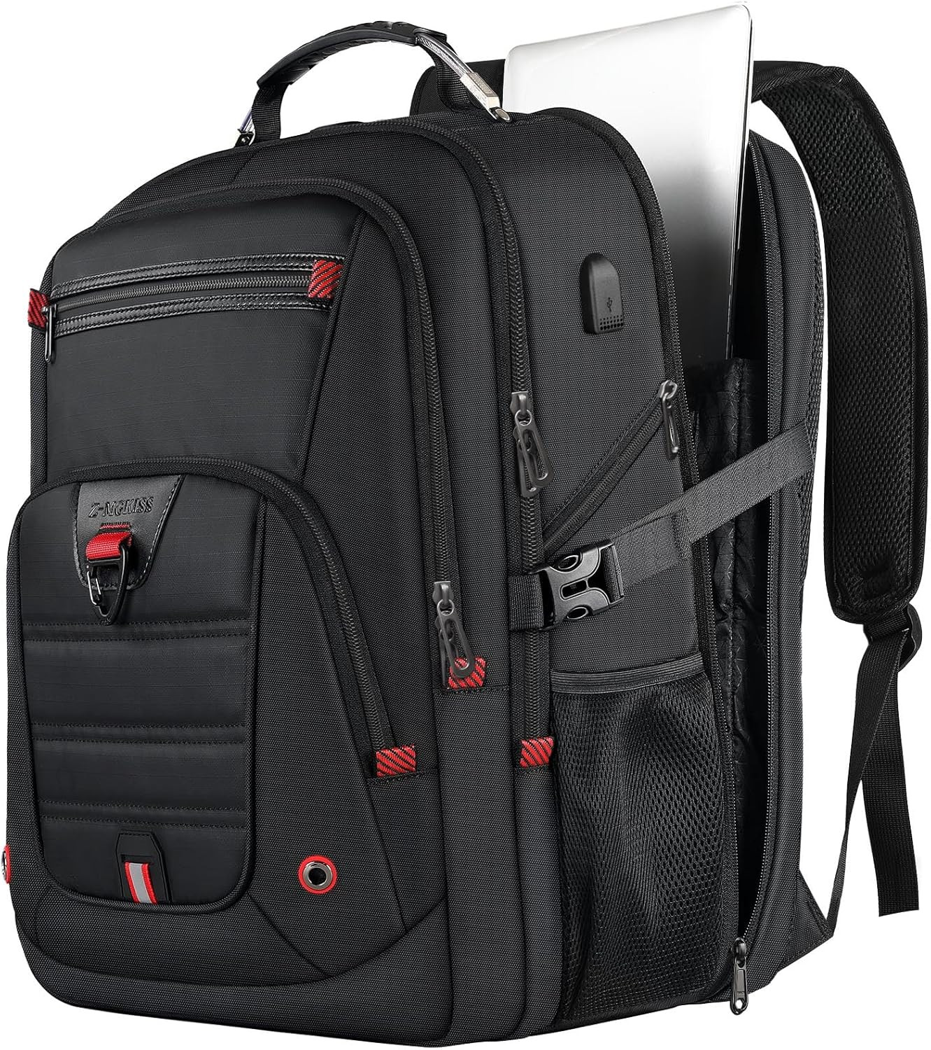 Extra Large Travel Backpack, 52L TSA Backpack 17.3 Inch, Anti-Theft 17 Inch Big