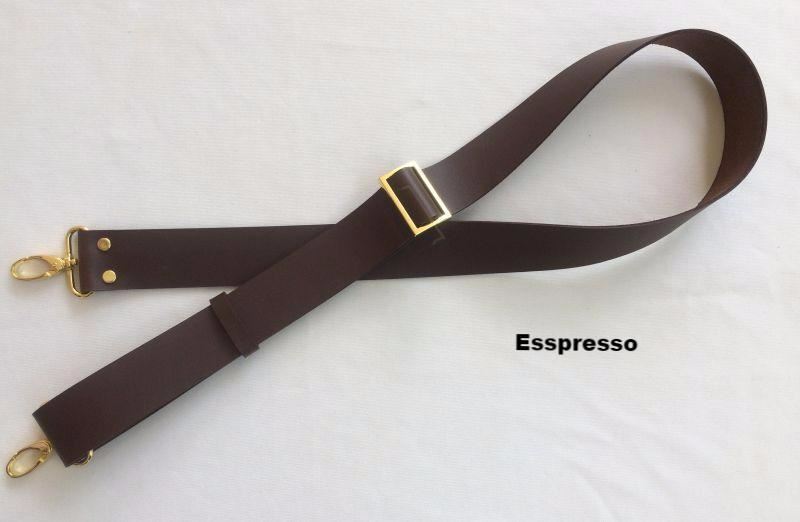 1.5″ Leather Adjustable Convertible CrossBody Travel Security Bag Strap 3 Colors