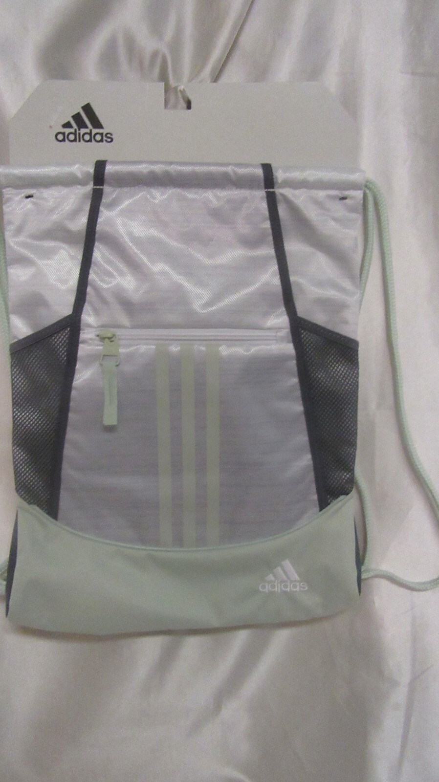 ADIDAS ALLIANCE II SACK PACK (BACK PACK) NEW W/T WHITE LIGHTWEIGHT