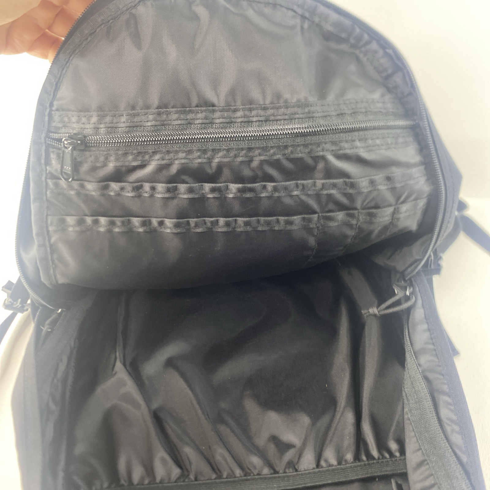 Supreme Cordura SS18 Ripstop Nylon Backpack Black – 100% Authentic