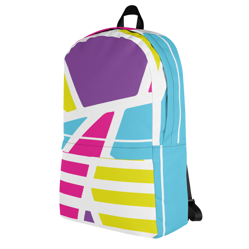 Retro 80s 90s Backpack | Vibrant Retro backpack | Back to School | Kids backpack