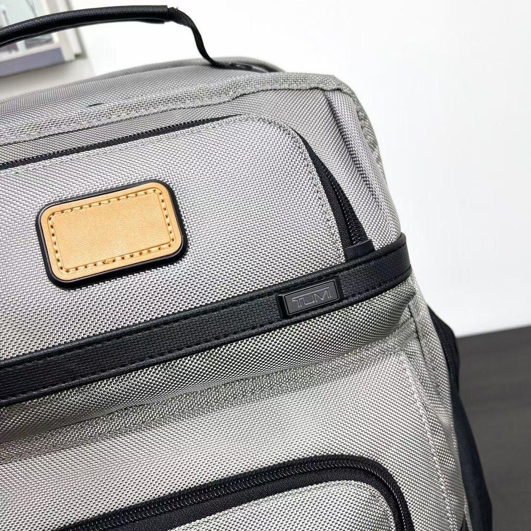 Tumi Alpha 3 Brief Pack Backpack Gray Shoulder Bag Business Travel Nylon Outlet