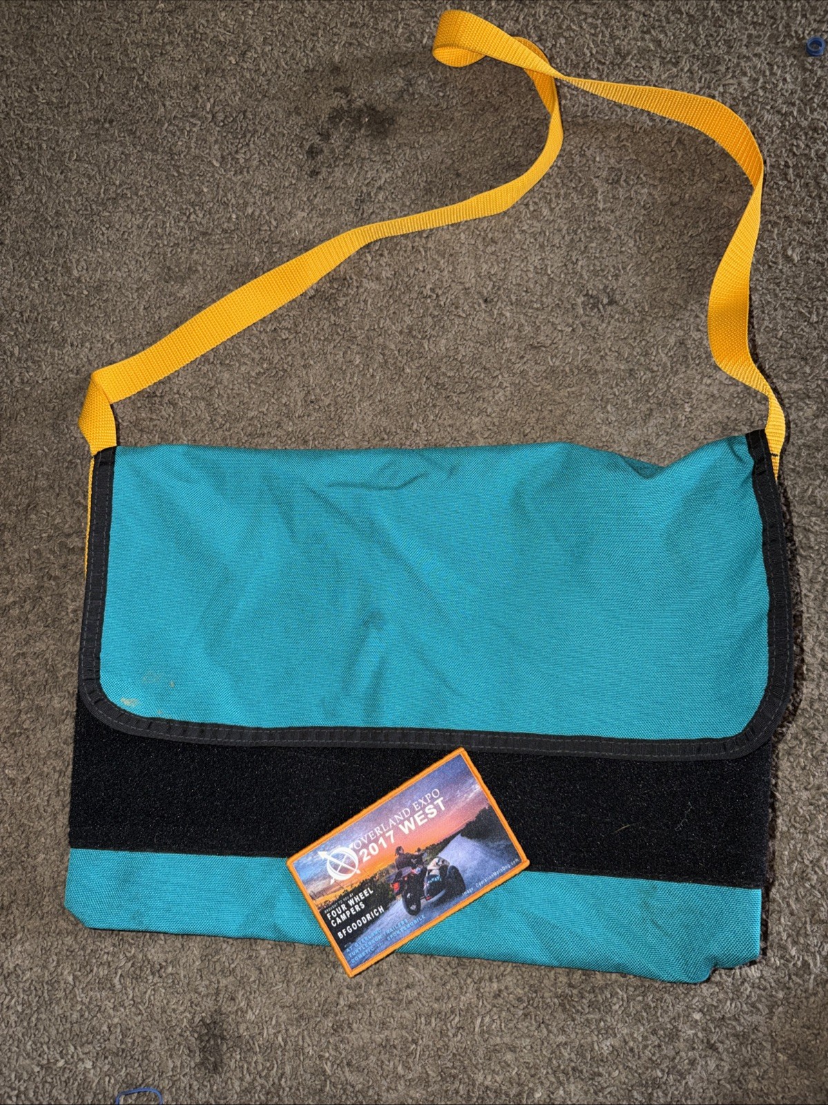Blue Ridge Overland Messenger Bag Green Usa Made