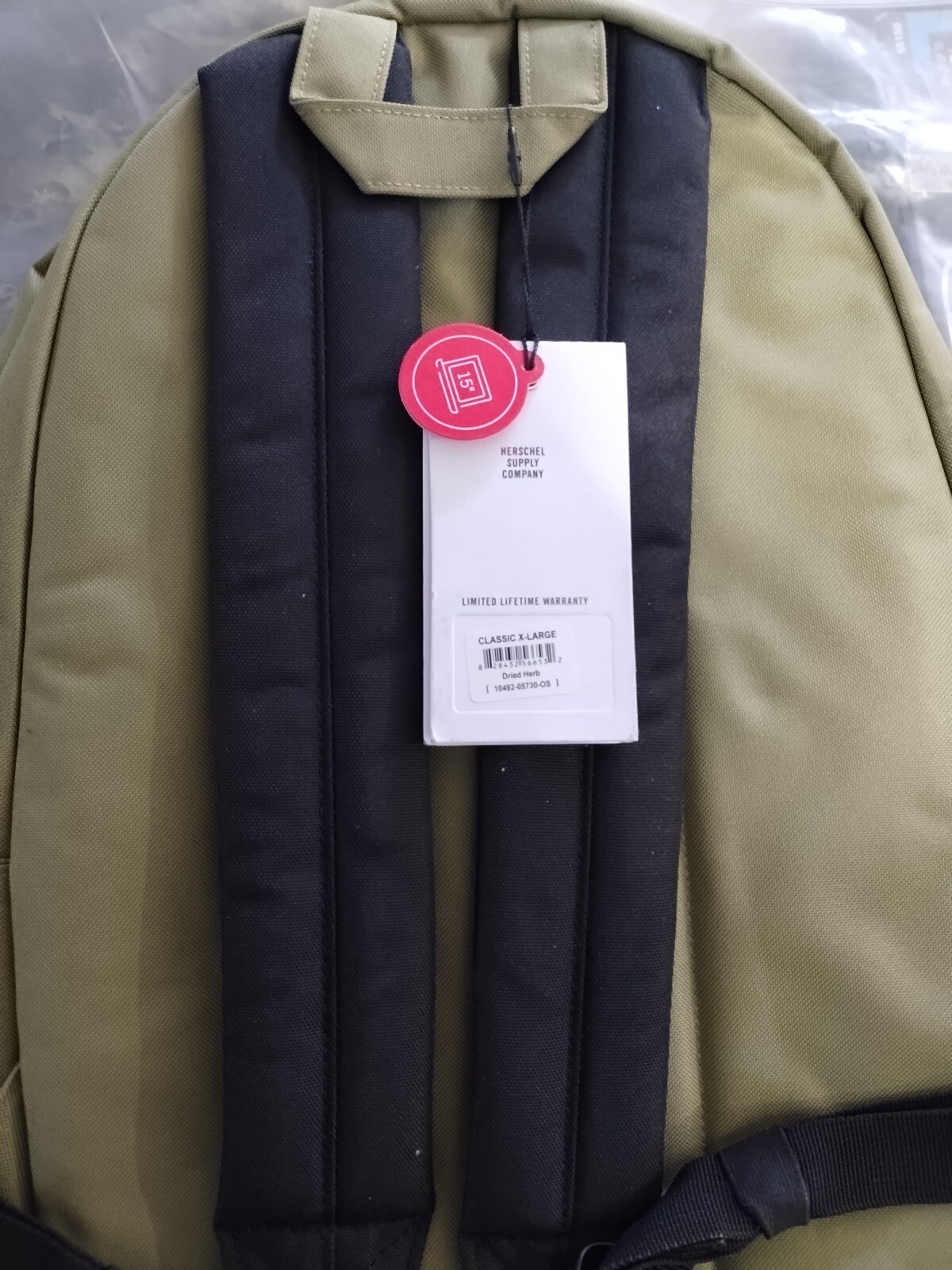 Herschel Settlement Backpack Classic 23.0L Raven Crosshatch