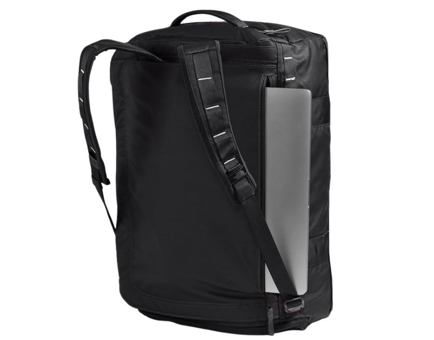 THE NORTH FACE Base Camp Voyager Duffel—42L – PFAS Free, TNF Black/TNF White-NPF