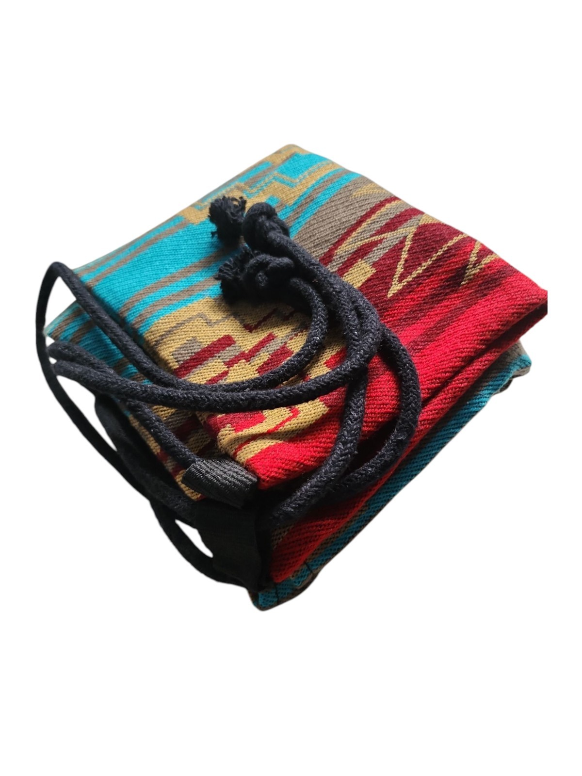 Drawstring Sack Pack Southwest Style Cotton Travel Backpack Foldable USA SELLER
