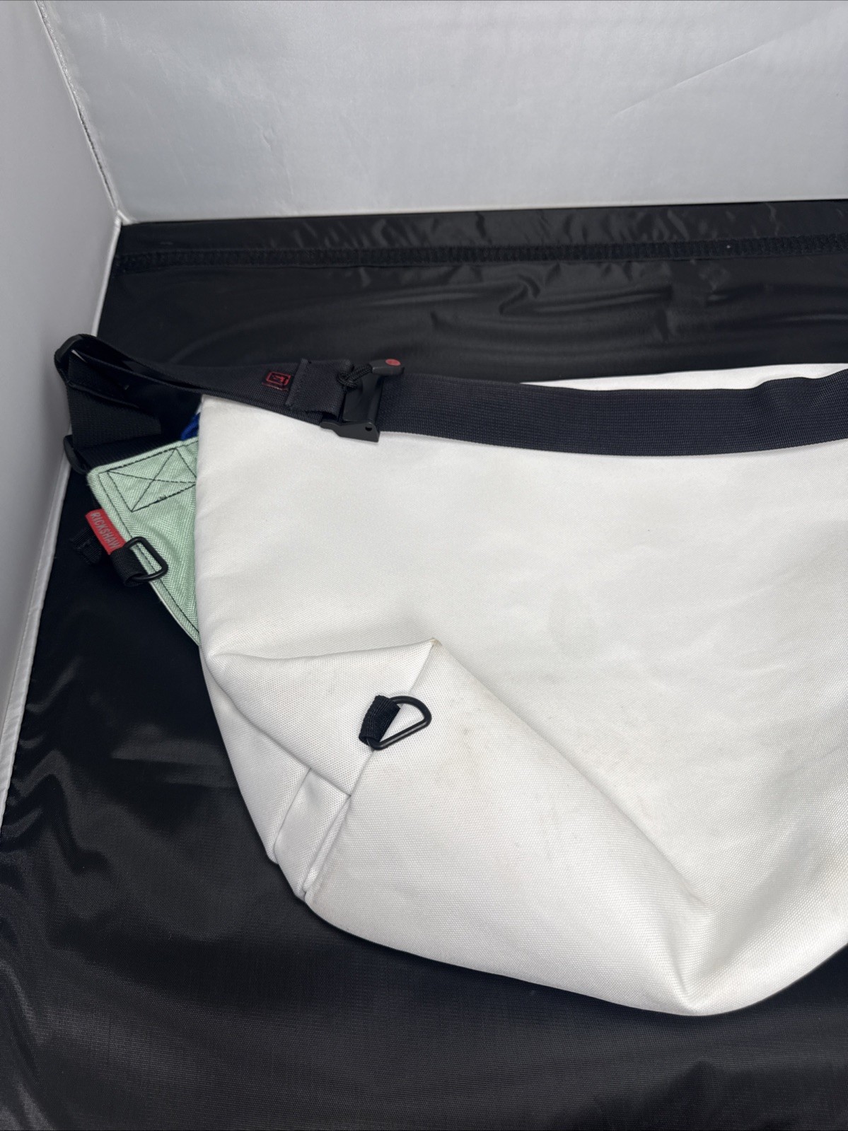 Rickshaw Medium Zero Messenger San Francisco White/blue Shoulder Bag
