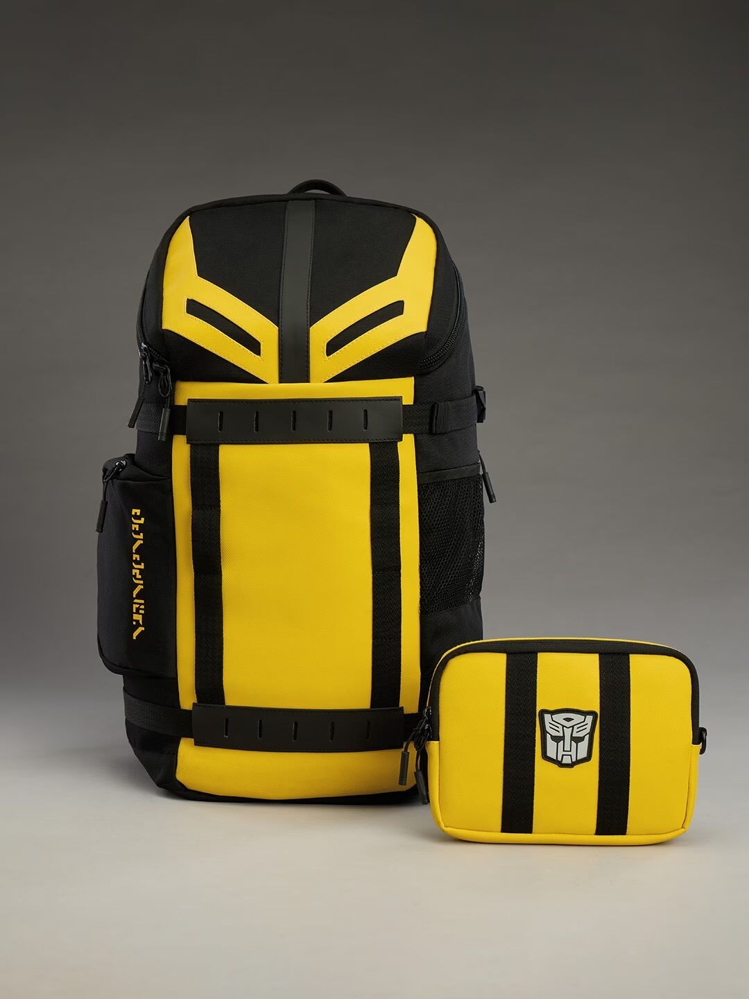 Bumblebee Tactical Autobot Backpack School Travel black official licensed 2025