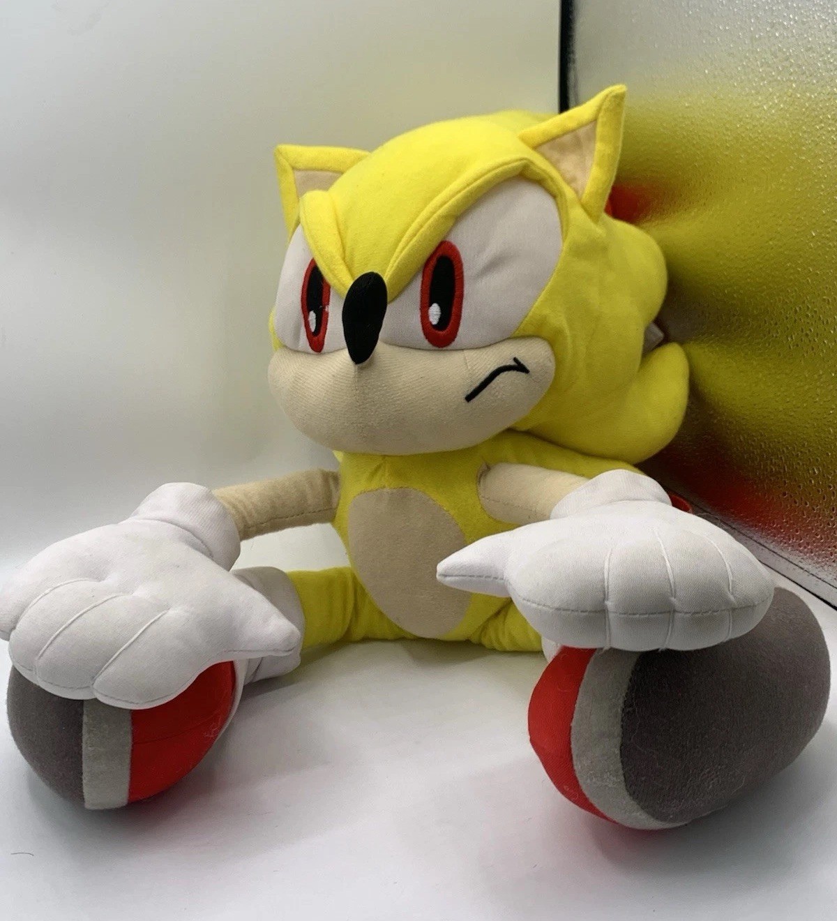 Sega 20″ Sonic The HedgeHog GOLDEN SONIC Plush Backpack Tote