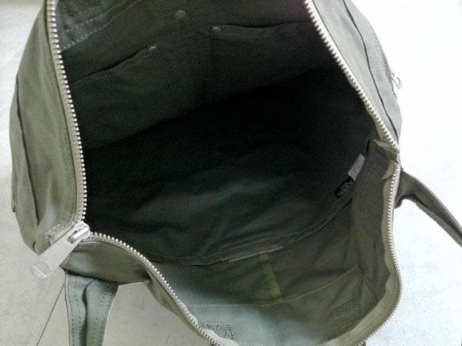 Authentic PORTER Yoshida Kaban CUBE Helmet Bag Khaki Ripstop 2-Way Shoulder Bag