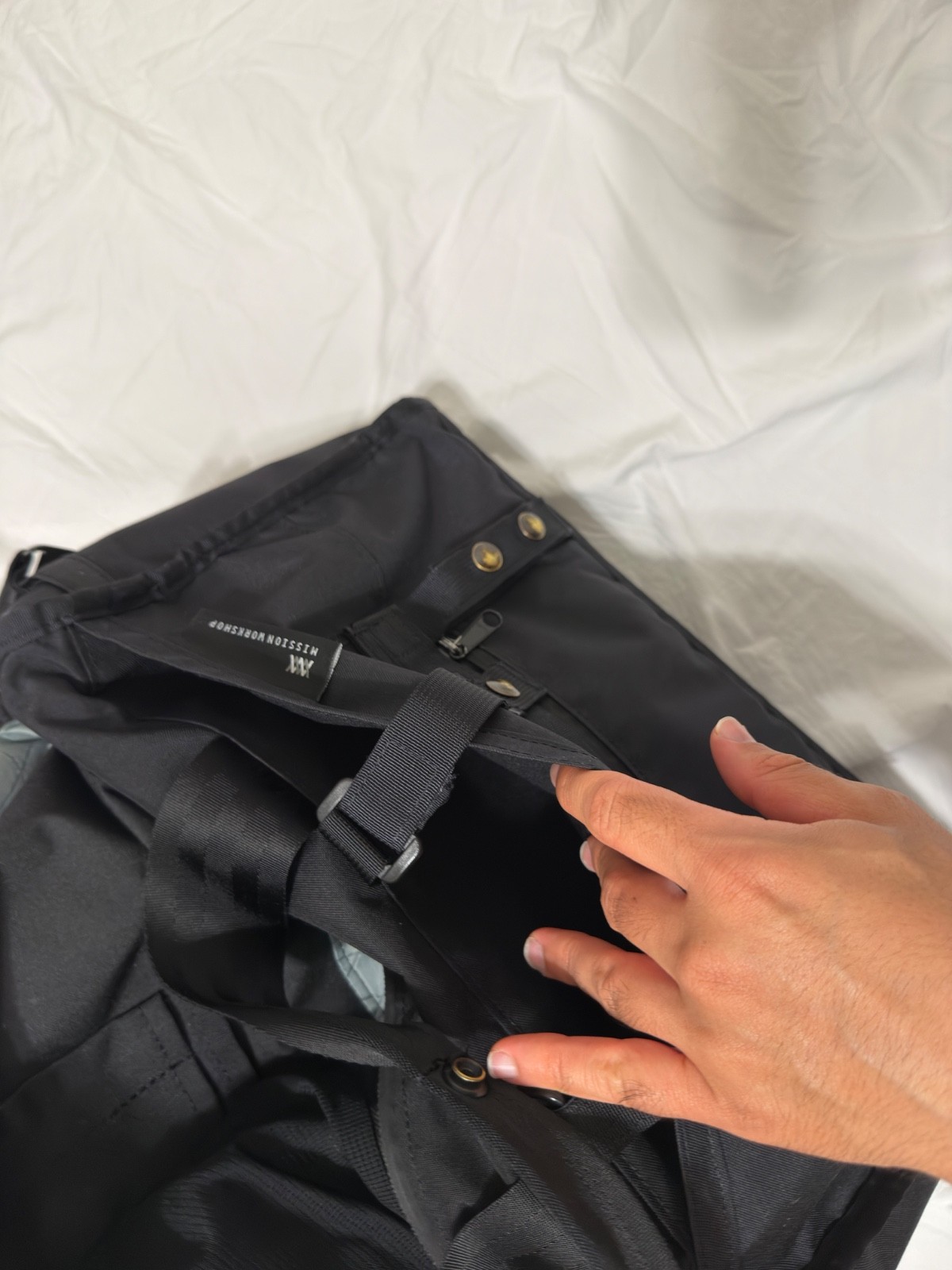Mission Workshop Transit Laptop Brief. Black. Used.
