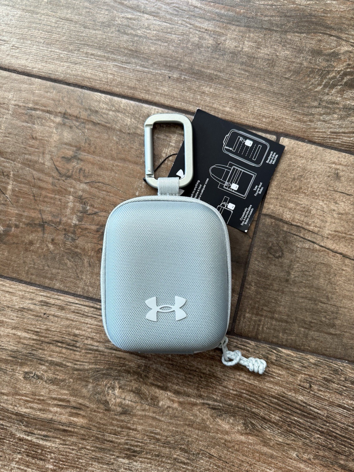Under Armour Unisex Contain Micro Case Light Blue NWT Essentials
