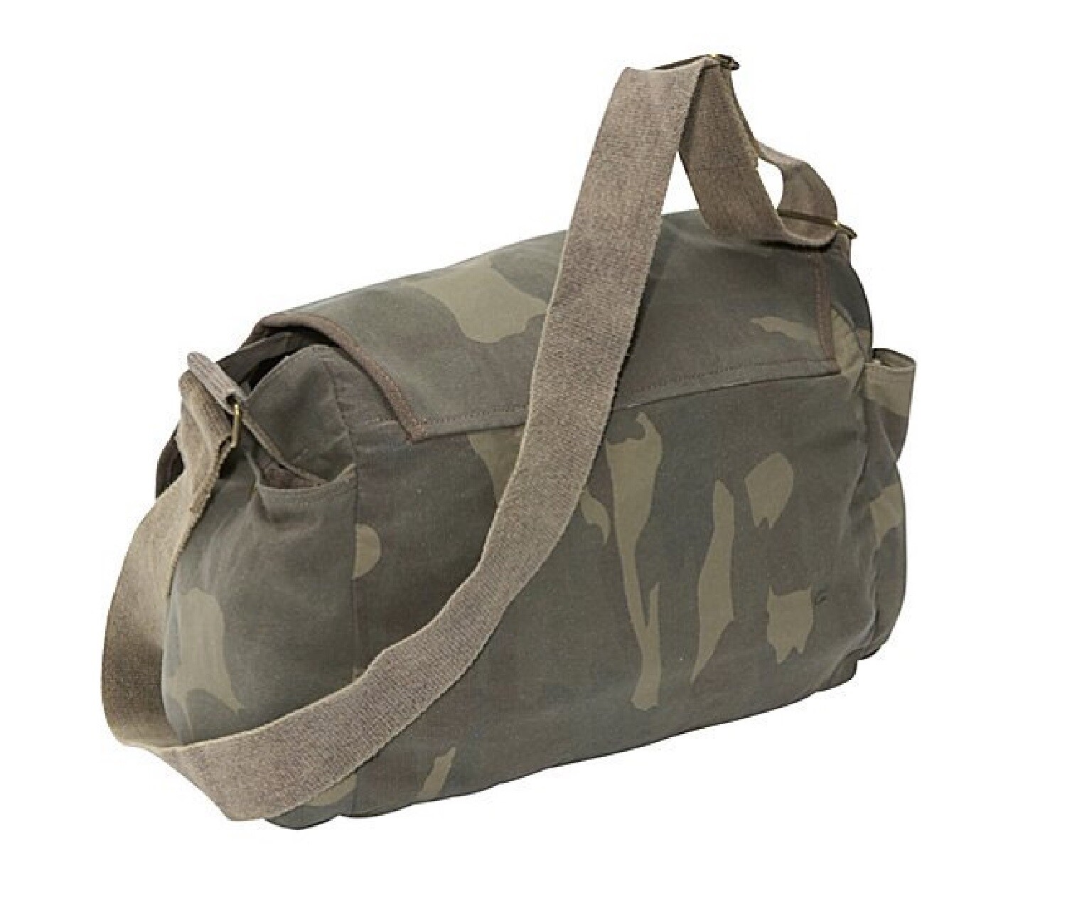 Canvas Camouflage Bag Classic Messenger 15″ x 11.5″ x 5.5″ Rothco 9748