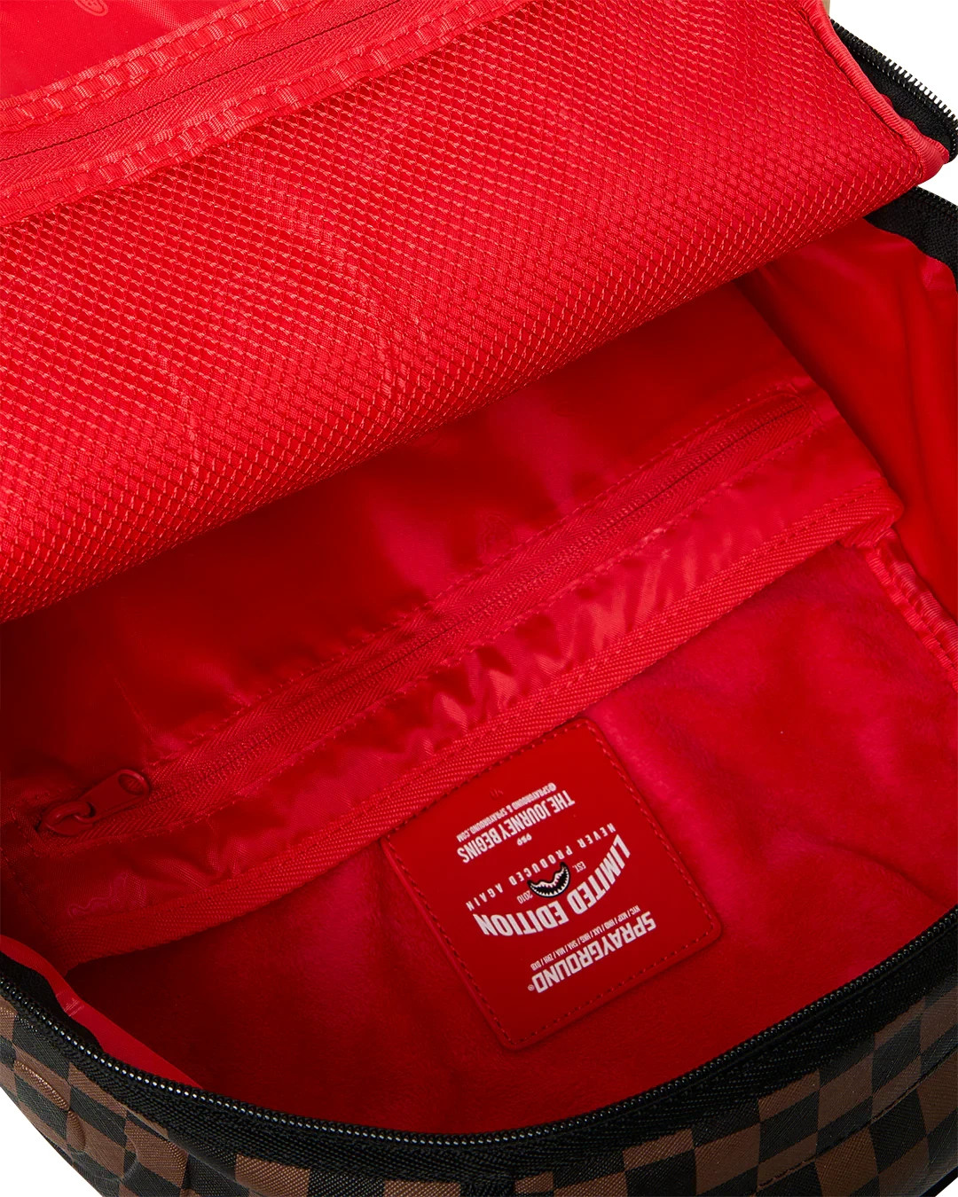 Sprayground HIGHLINE HOLSTER Check Backpack🔥New Black Bookbag Travel Bag School