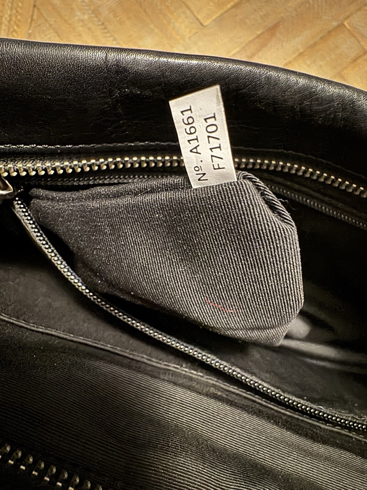 COACH Slim Leather Briefcase Black Vintage Coach