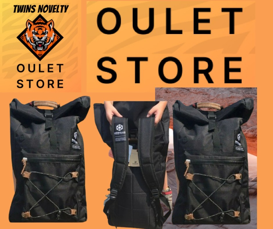 Clearance Sale 25L BLACK backpack High School Travel Laptop Rucksack Zipper Bag