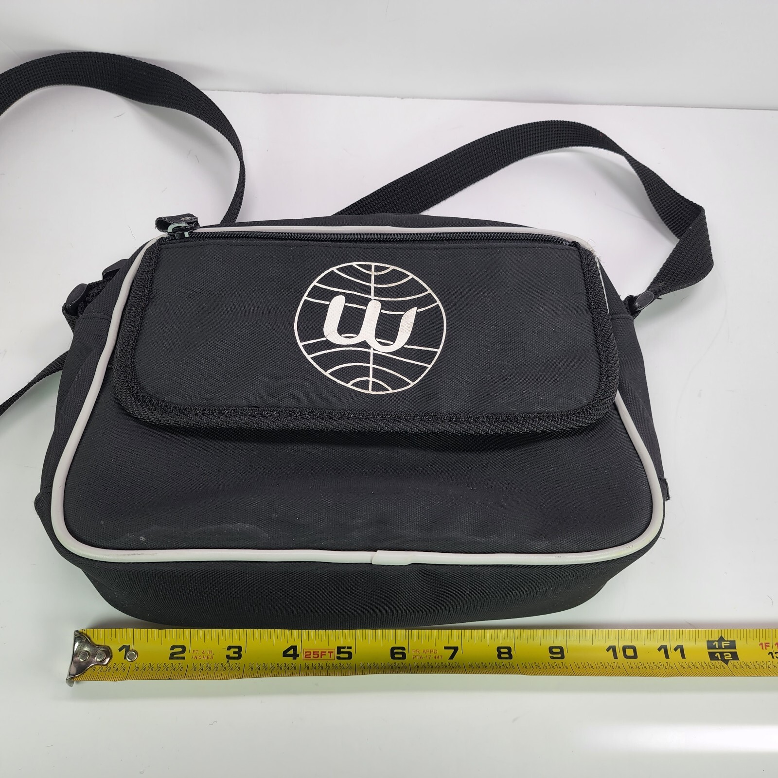 Vintage Black CrossOver Shoulder Style Bag SSPACE FOR CARDS