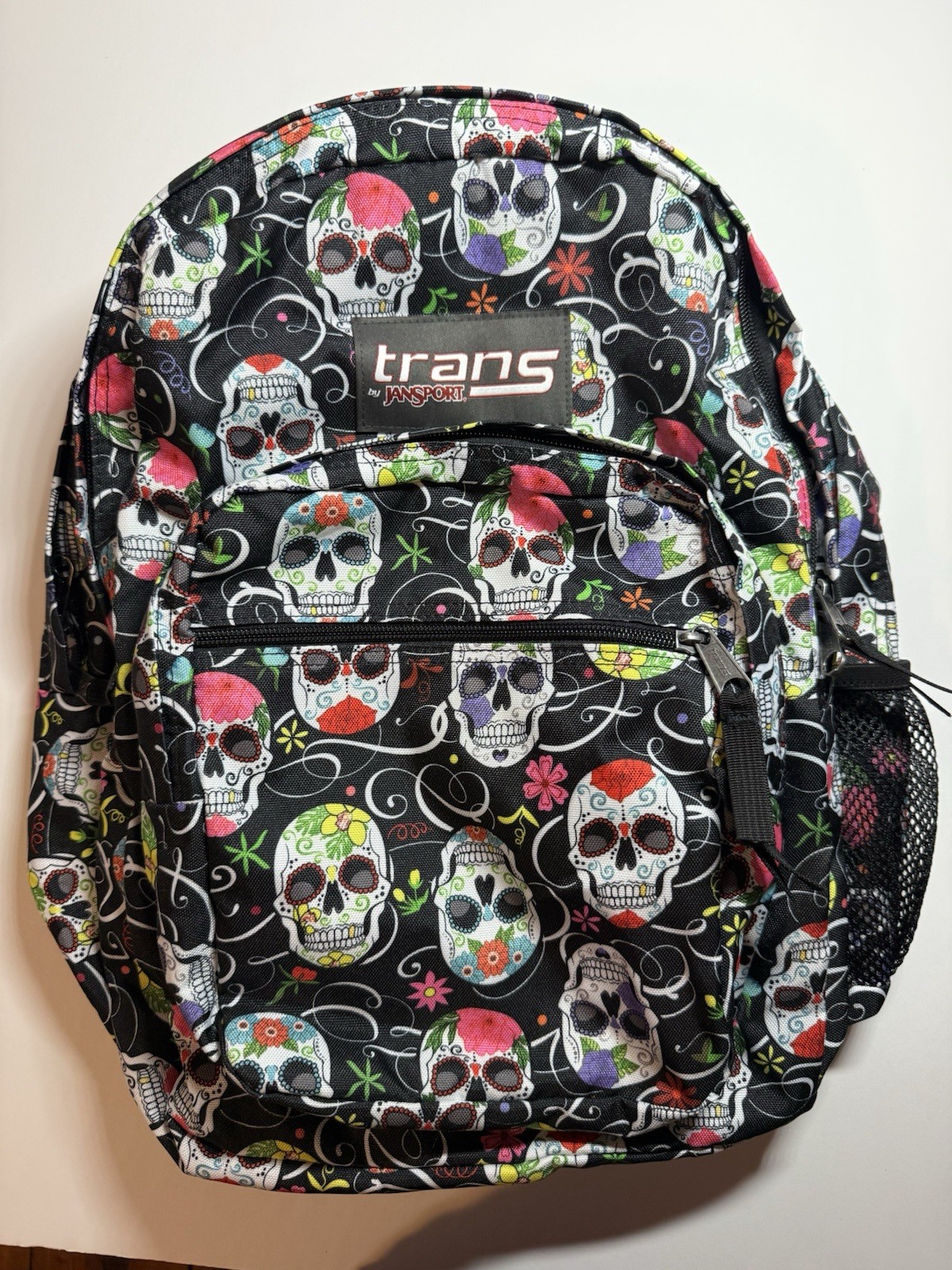 Trans By Jansport Sugar Skull Day Of The Dead Backpack