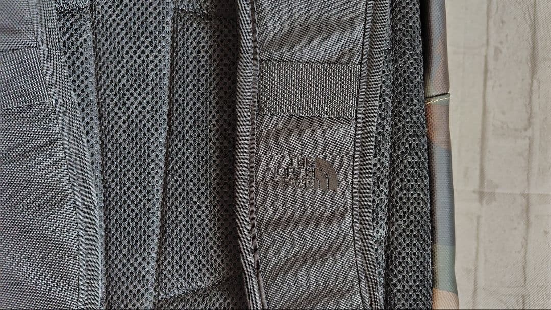 The North Face Backpack Rucksack Camouflage Black 51cm Length