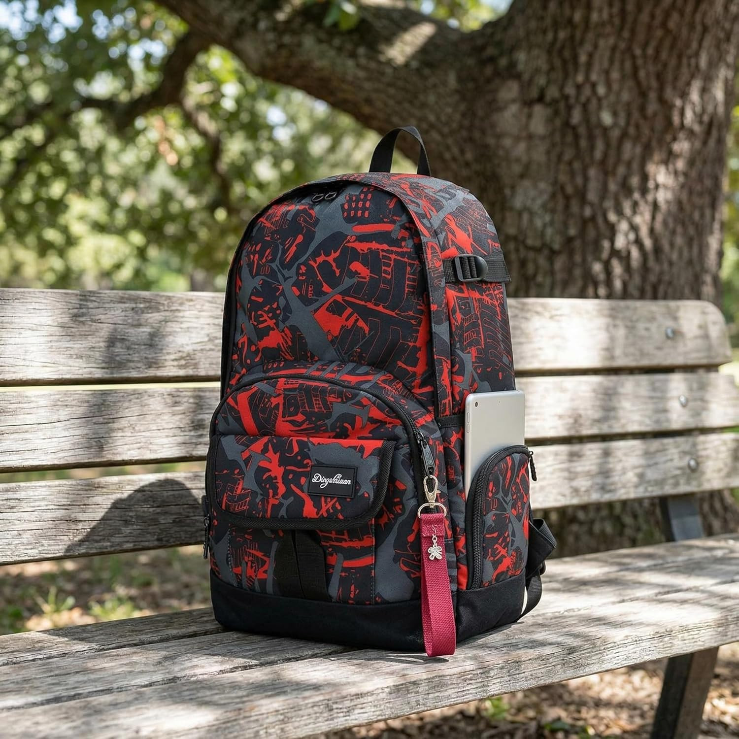 School Backpack Travel Bag for Men & Women Lightweight College Back Pack with La