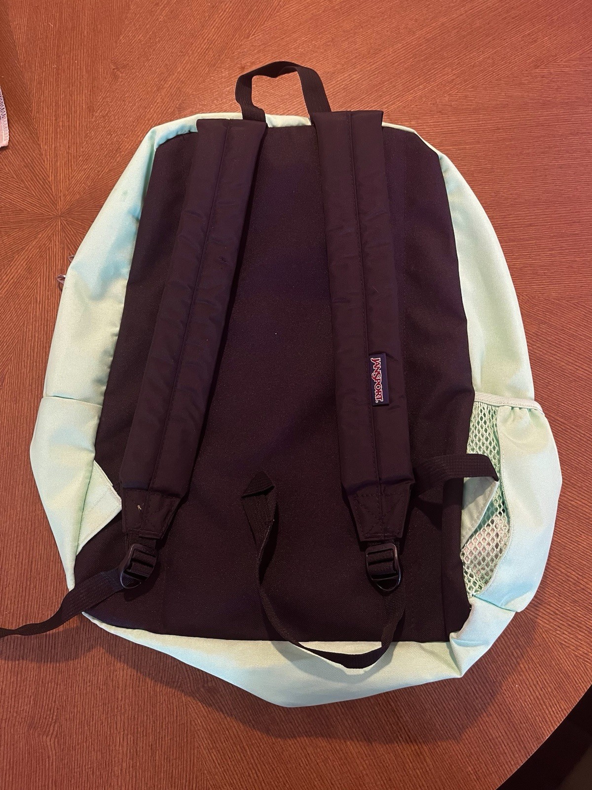 Jansport Mint Green Standard Size 2 Zip Compartments Backpack See Description