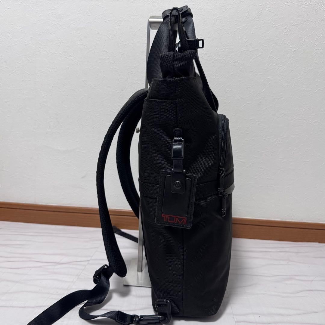 TUMI 2603586D3 Alpha 3 Tote Backpack Black Ballistic Nylon Japan Limited PC A4