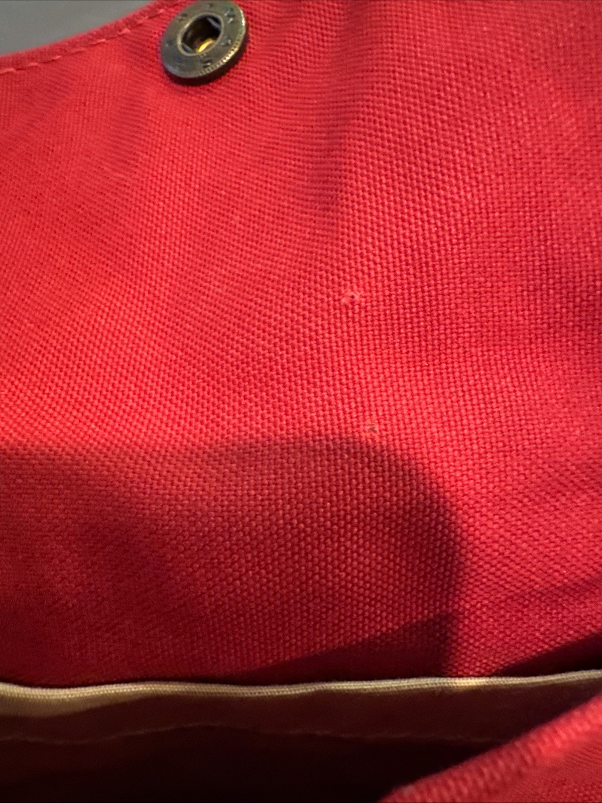 Red Fjallraven Pocket Bag G-1000 Heavy Duty Eco Fabric