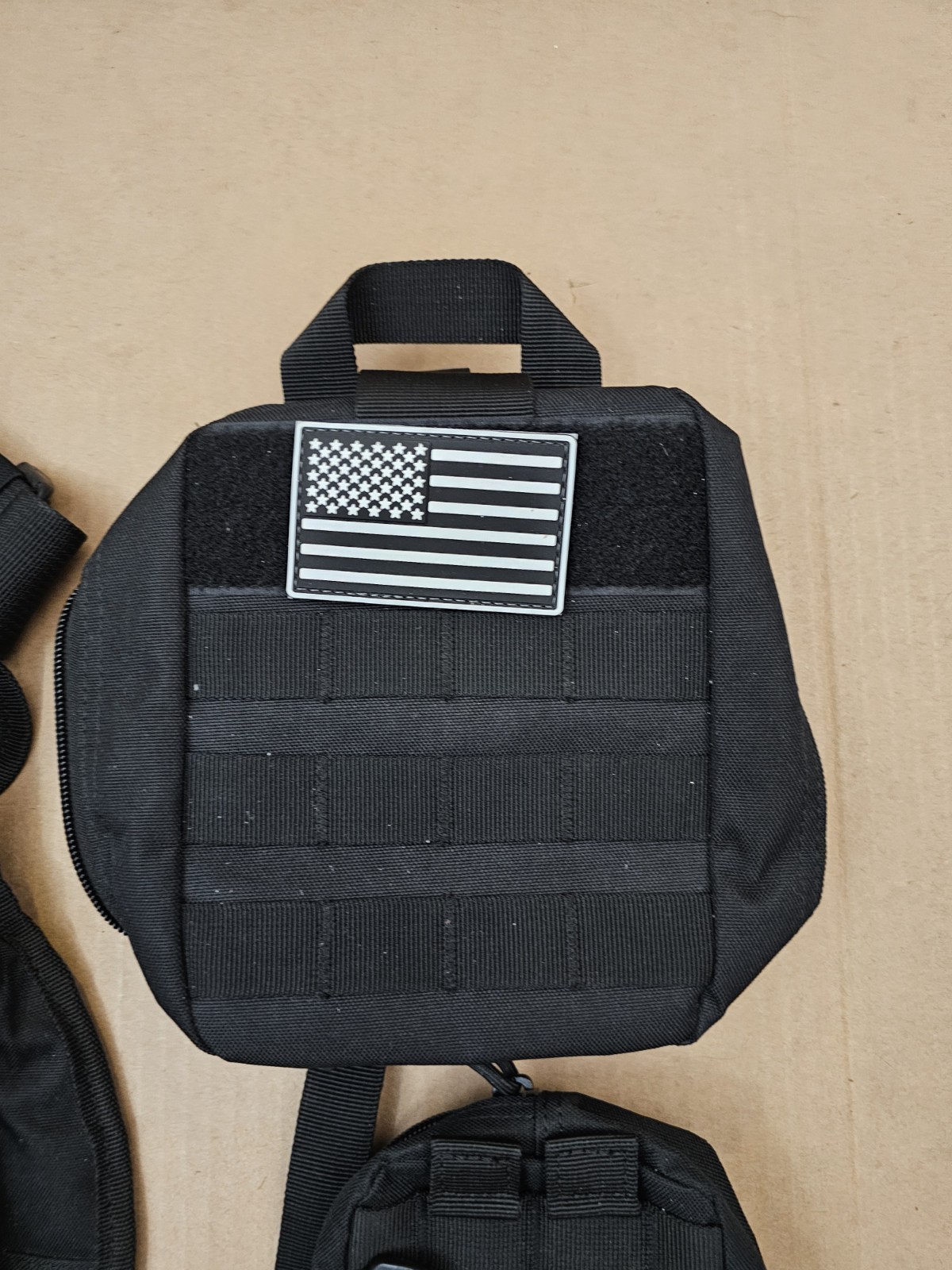 Lot Tactical Sling Bag Black Compact Shoulder Pack MOLLE Messenger Bag