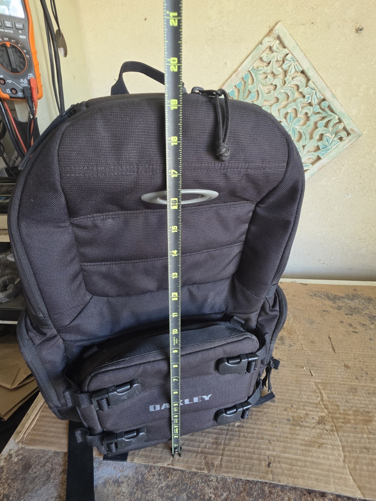 RARE OAKLEY Chamber Range Backpack Black Elite Special Forces Transport Day Pack
