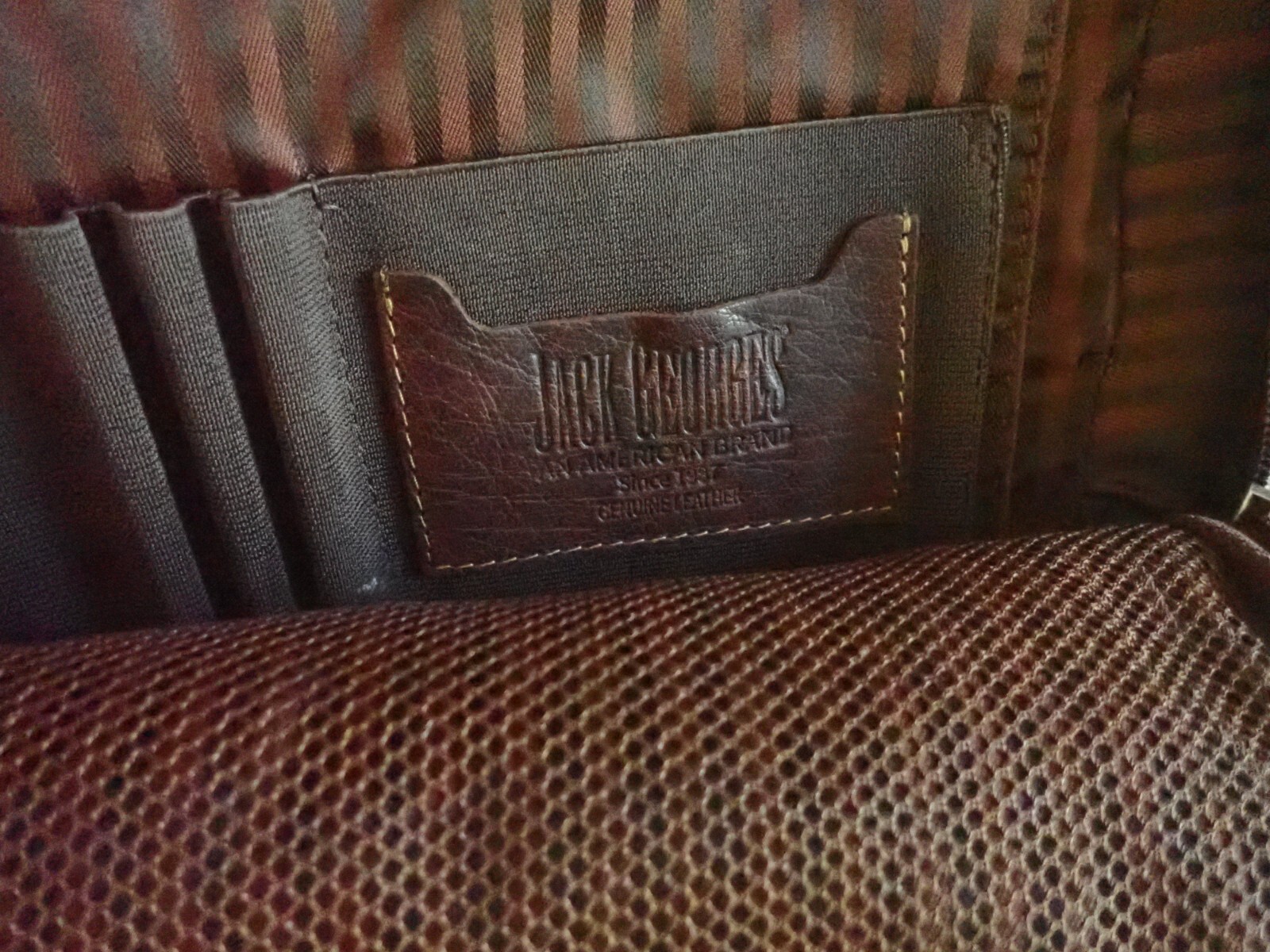 Jack George’s Leather Backpack