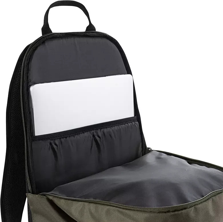 Hurley Rider Backpack Army Green adjustable shoulder straps and a top handle