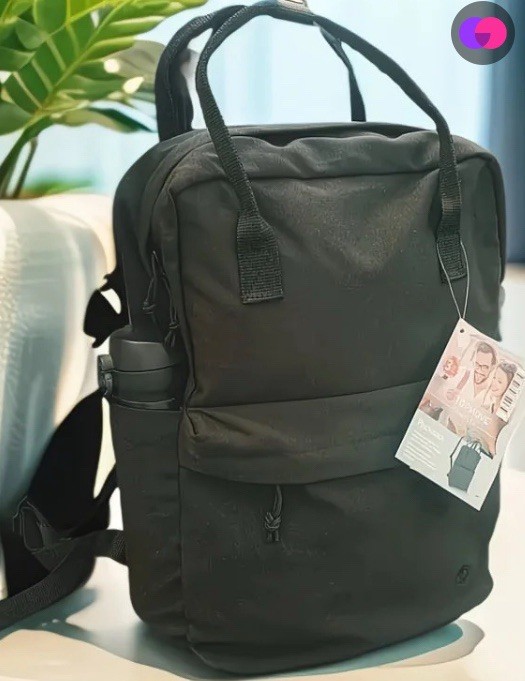 Waterproof Nylon Commuter Backpack 16L Soft Yet Durable YKK Zipper 14x10x4 in