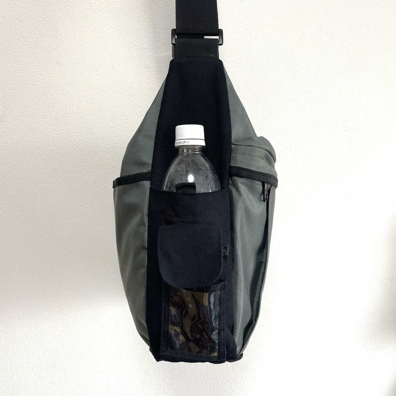 Vintage Gap Messenger Shoulder Bag Crossbody Sling Nylon Olive Green Y2K 90s 00s