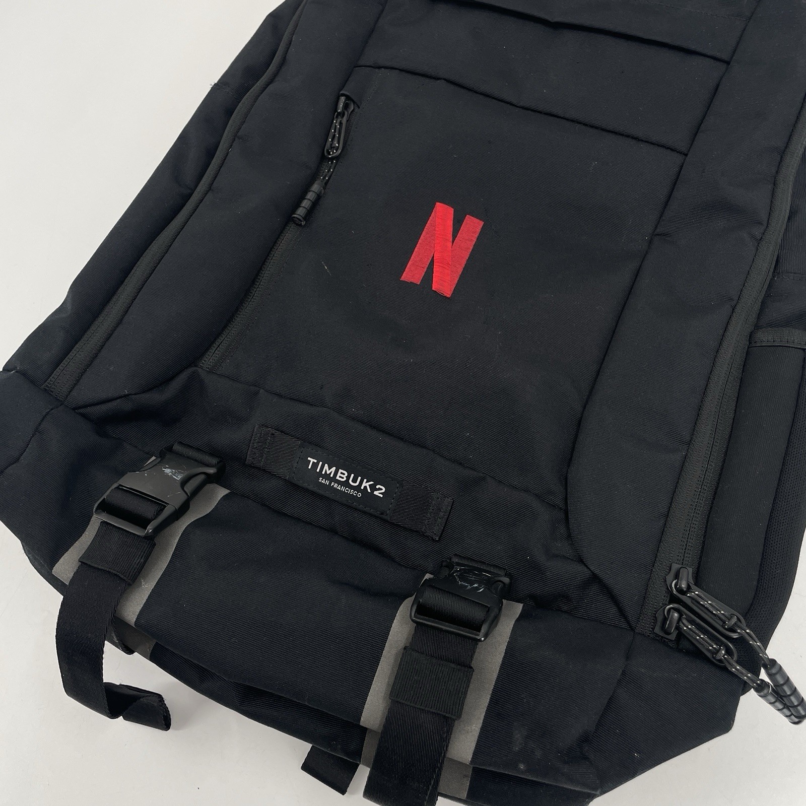 Timbuk2 The Authority Pack Laptop Backpack in Black – Netflix Logo Embroidery